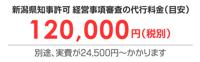 代行料金 120,000円